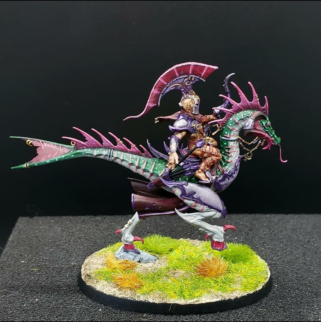SinaraiP's tweet photo. Not much done yet, but just love how the model in general looks.
Going with a slightly altered scheme that I had originally for what was Blissbarb Seekers
#ageofsigmar #WarhammerCommunity #paintingminiatures #wepaintminis #PileofPotential https://t.co/hYUK2UYwsW