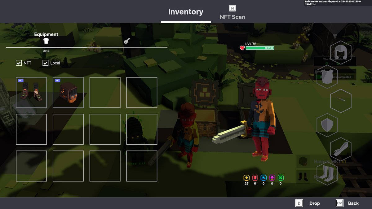 fopokyi's tweet photo. @TheSandboxGame I just participated in the daily #SandboxAlphaS2Contest for a chance to earn up to 1,000 $SAND! Starting March 19 - Gather the equipment. Check out my screenshot below!
👇 #SandboxAlphaS2 https://t.co/s4gkAtR4wJ