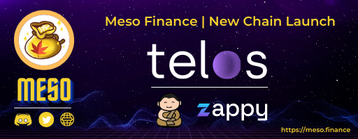 mesofinance's tweet photo. We have launched on Telos. Come auto compound your earnings on @ZappyFi @OmniDex1 LP's.

Paladin Audited Vaults with the lowest performance fees.

@HelloTelos @FantomFDN @cronosapp https://t.co/O7RlAcVq6H