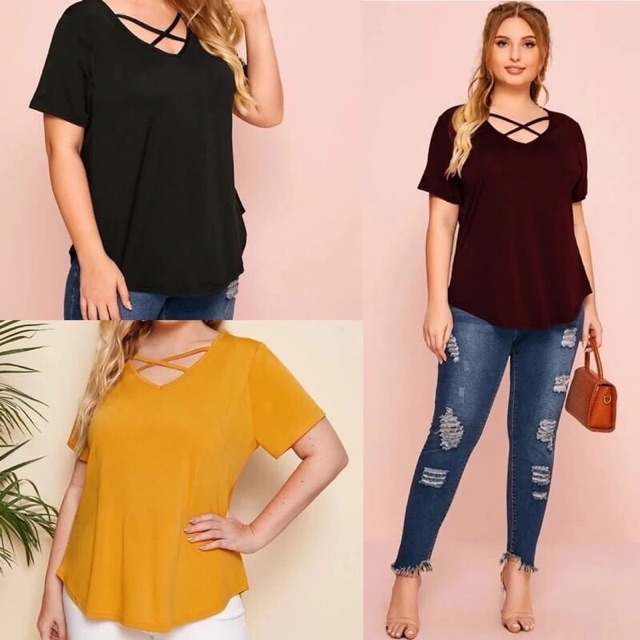 aira_jamela's tweet photo. I'm selling AMY CRISS CROSS TOP PLUS SIZE for ₱. Get it on Shopee now! https://t.co/3hAYPb5FXL #ShopeePH https://t.co/cD6no6Rs0F