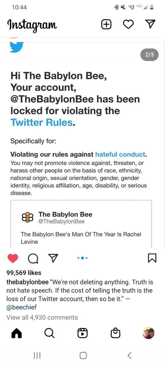 DanVan329's tweet photo. @TheBabylonBee @Twitter Really? https://t.co/It70bDM1pa
