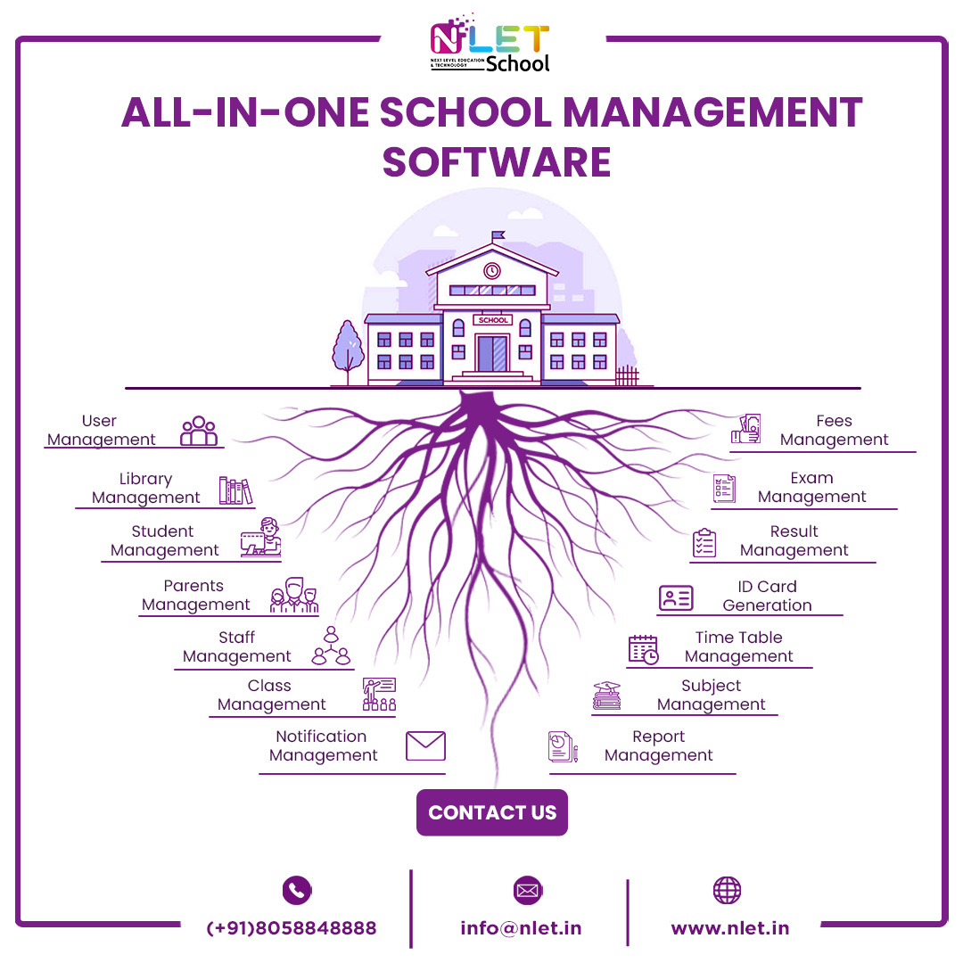 nletschool's tweet photo. NLET school management software transforms the way you manage your school and helps deliver academic excellence.

🌐 https://t.co/YNaYg0VIdy

#schoolmanagementsoftware #schoolsoftware #schoolmanagementsystem #schoolmanagement #softwareforschoolmanagement #softwareforschool https://t.co/t59m25oz9D