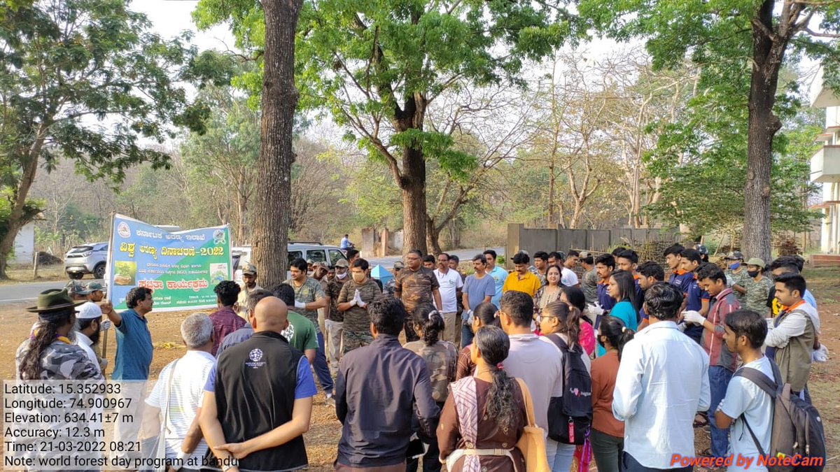 DharwadForest's tweet photo. On the ocassion of #internationaldayofforests @DharwadForest conducted #cleanlinessdrive in Banadur forest area with active involvement of civil society
@aranya_kfd
@varthabhavan 
@DC_Dharwad 
@HdmcHubliDwd 
@ZPDharwad 

Kindly don't leave behind any unattended waste https://t.co/g66Gu8tuuB