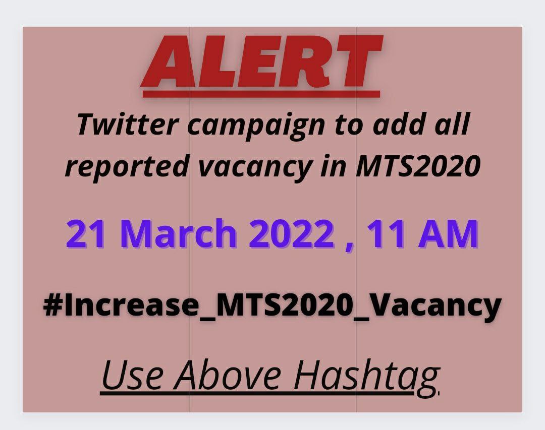 Prem677862545's tweet photo. #Increase_MTS2020_Vacancy https://t.co/LBztHknWGq