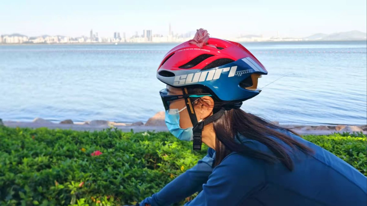 sunrimooncycle's tweet photo. The first ride after Shenzhen citywide lockdown, we need to keep ourselves safe during the COVID-19 pandemic.
#sunrimoon 
#sunrimooncycling
#roadbike https://t.co/Rwwk37FCWc