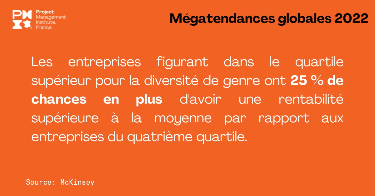 pmifrance's tweet photo. Pour avoir une longueur d’avance en #gestiondeprojet, il faut avoir les bonnes informations ! Préparez-vous dès aujourd'hui pour le futur, en découvrant les 6 #megatendances mondiales du @PMInstitute en 2022.

Pour en savoir plus 👉 https://t.co/Tq0MwxnvNE https://t.co/QKNkW9xJQa