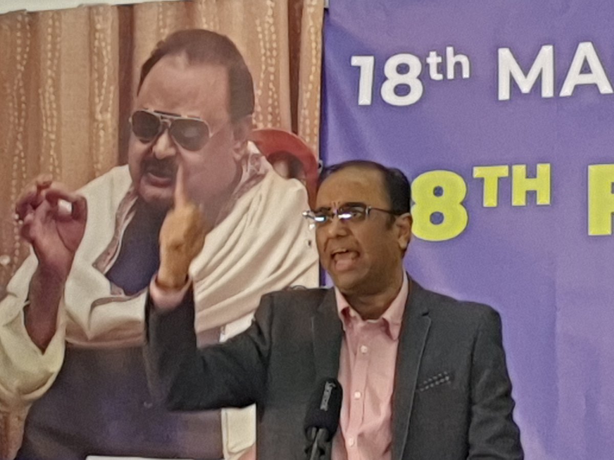 MQM_UK's tweet image. ایم کیو ایم برطانیہ کے زیر اہتمام بروز اتوار 20 مارچ 2022 کو ایم کیو ایم کا 38واں یوم تاسیس روایتی جوش وخروش سے منایا گیا۔
یوم تاسیس کے پروگرام کی  مکمل جھلکیاں

 سوشل میڈیا کے ذریعے براہ راست نشر کیا گیا۔

#MQM_38YearsWithAltaf
@AltafHussain_90