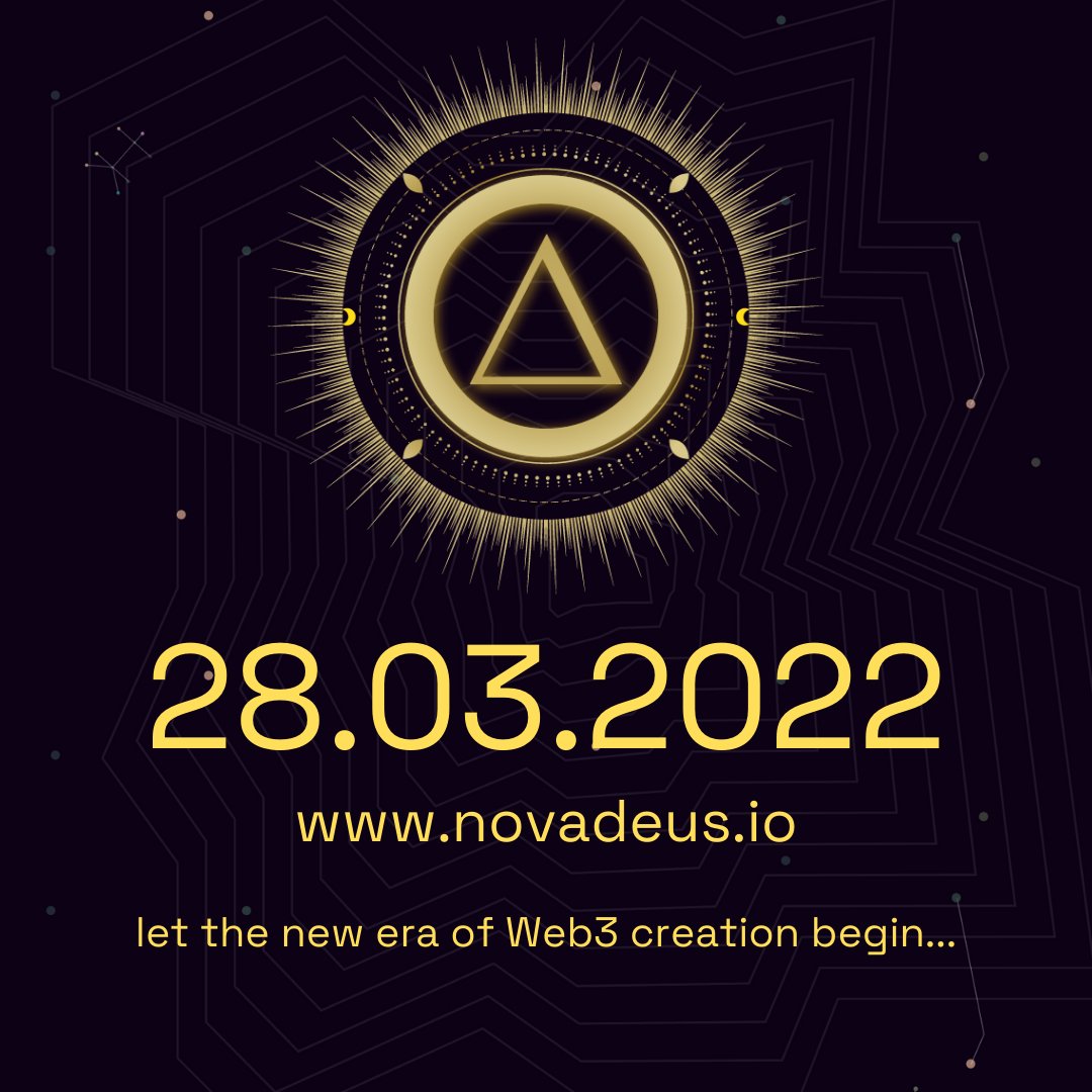 NovaDaoNFT's tweet photo. You're not gonna want to miss this!
Join our discord today and get on the #Presale list. https://t.co/70AoUvyBGY

#NFTs #Etherum https://t.co/01QCdXkNFF