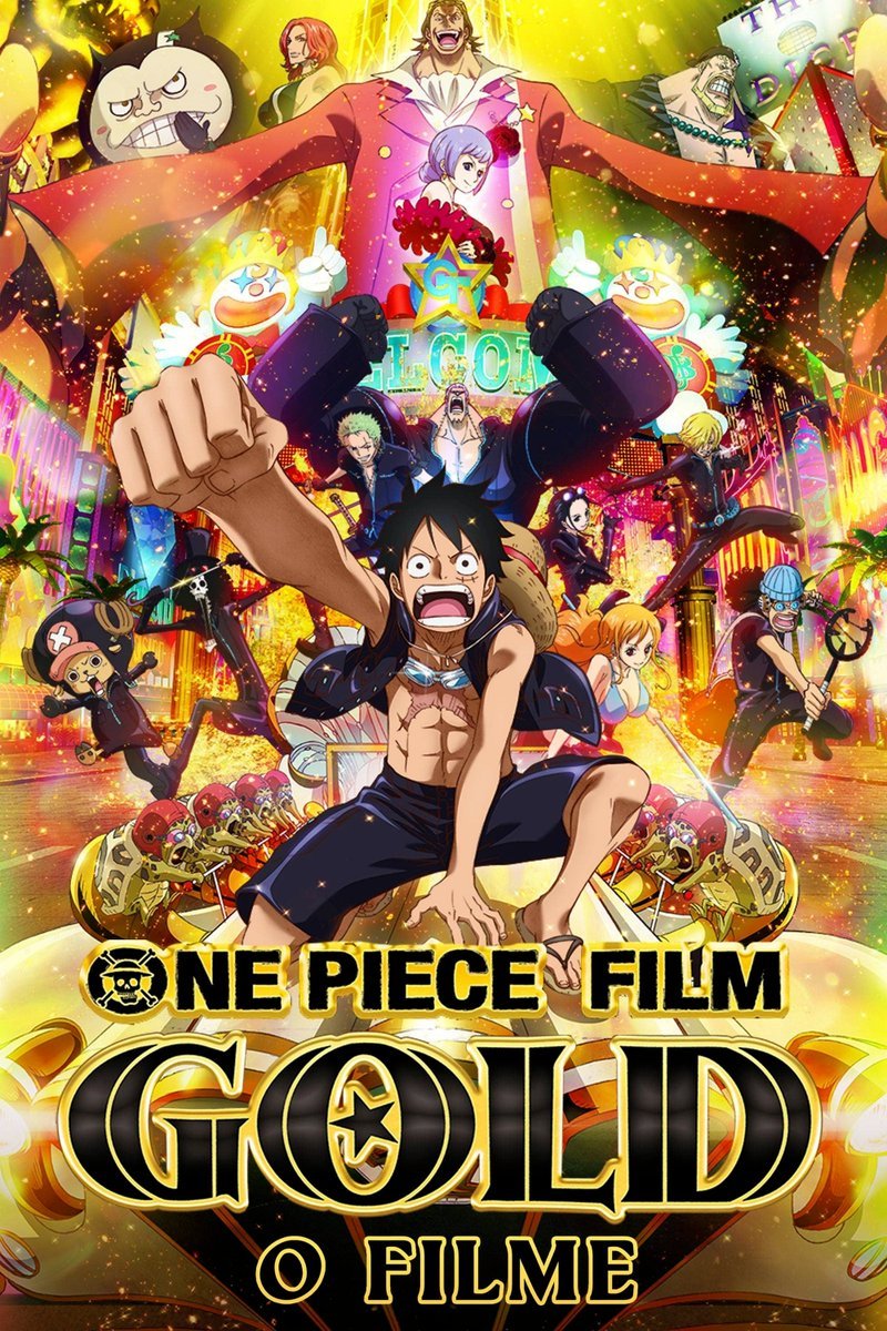 Filmes de One Piece: Gold e Stampede estão dublados no HBO Max