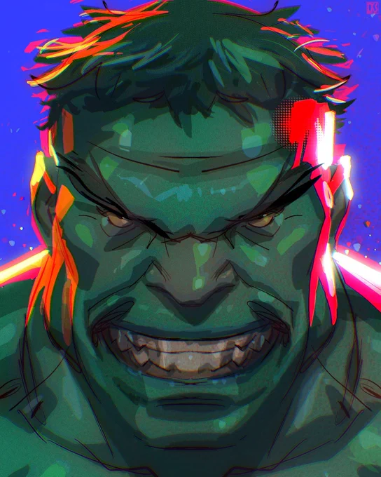 HULK -
-
Because I like drawing the dude every once in awhile. 
-
#hulk #brucebanner #marvel #comics #digitalart #Procreate 