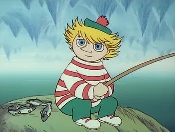 Today's GNC character is Too-Ticky from the Moomin franchise! (She/her)