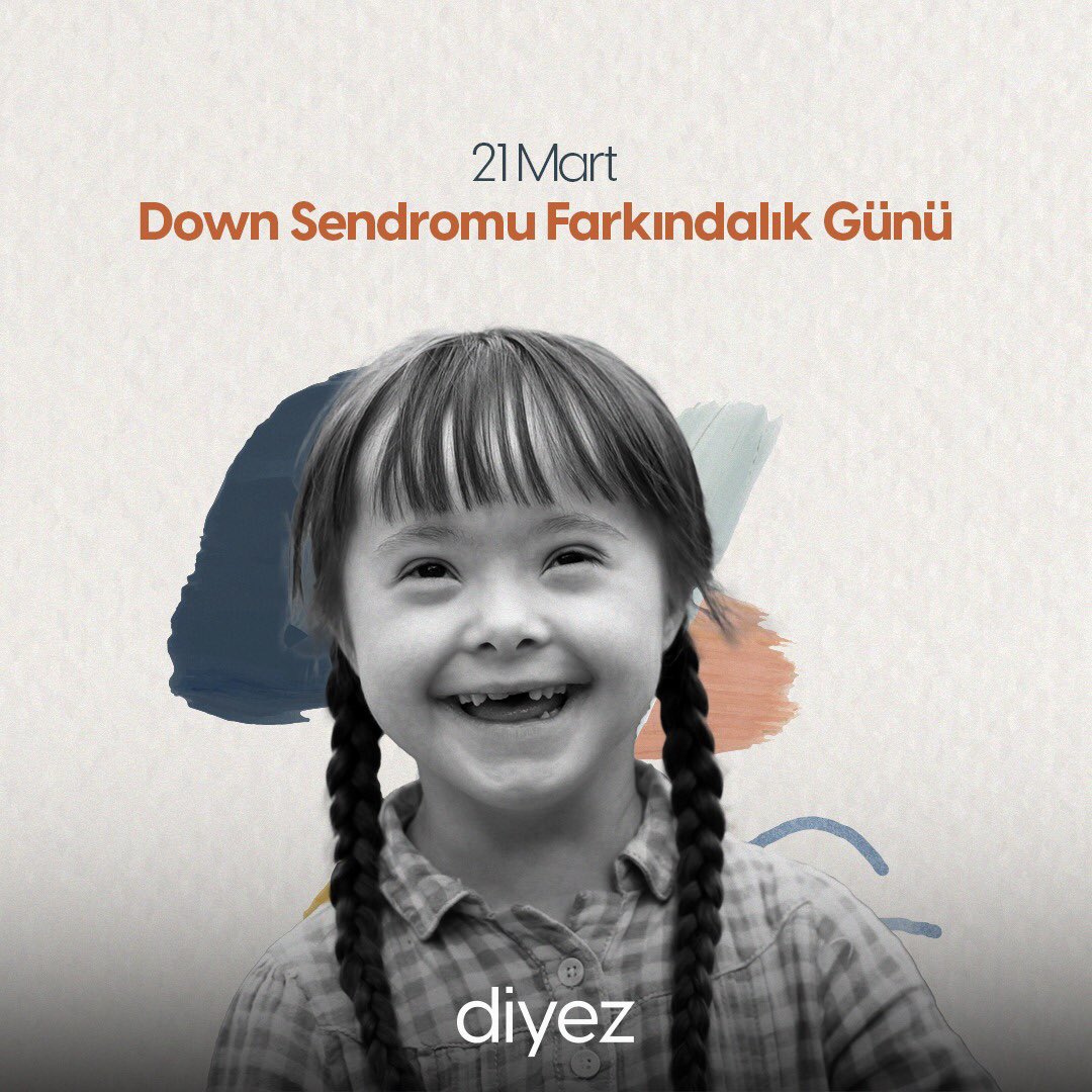21 Mart Down Sendromu Farkındalık Günü
#DownSendromuFarkındalıkGuenue #downsendromu