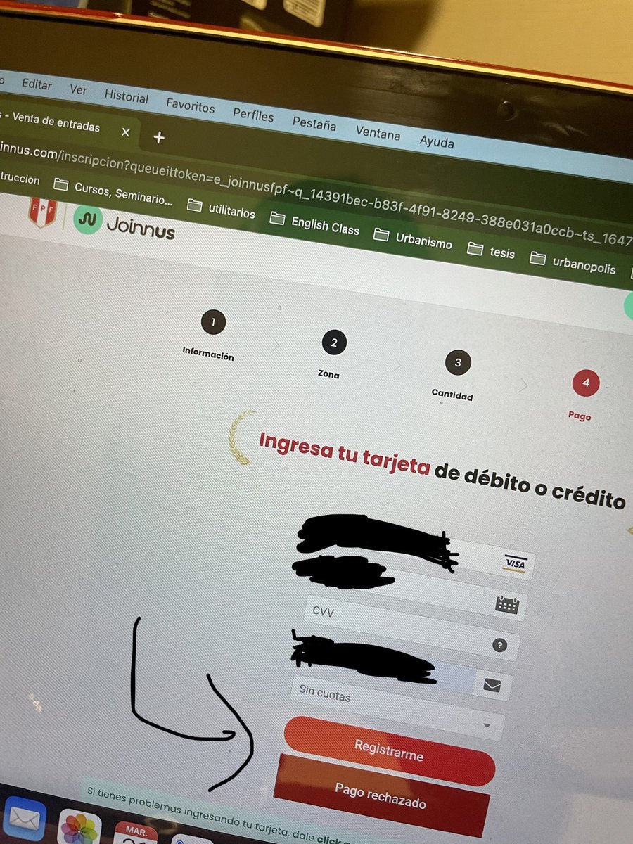 En serio ⁦<a href="/TuFPF/">Federación Peruana de Fútbol</a>⁩ ⁦<a href="/joinnus/">Joinnus</a>⁩ !!!! Porquería de sistema…he intentado como tres veces para entrar más de una hora y ahora el sistema dice pago rechazado!!! Hacen perder el tiempo!!! Pffff grrrr 🤬🤬🤬😤😤😤