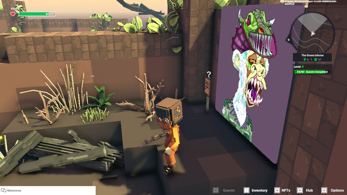LarryChild19's tweet photo. @TheSandboxGame I just participated in the daily #SandboxAlphaS2Contest for a chance to earn up to 1,000 $SAND! Starting March 19 - Gather the equipment. Check out my screenshot below!
👇 #SandboxAlphaS2 Hello! https://t.co/VszEHwq7Nu