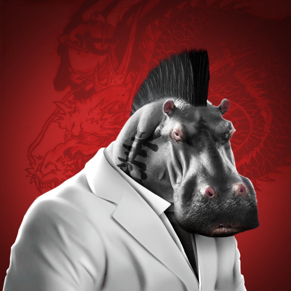 5,555 Badass 3D Hippos in the works! Get a sneak peak discord.gg/Vd5GpuG2Rm
.
.
.
#NFTs #NFTCommunity #NFTCollection #NFTGiveaways