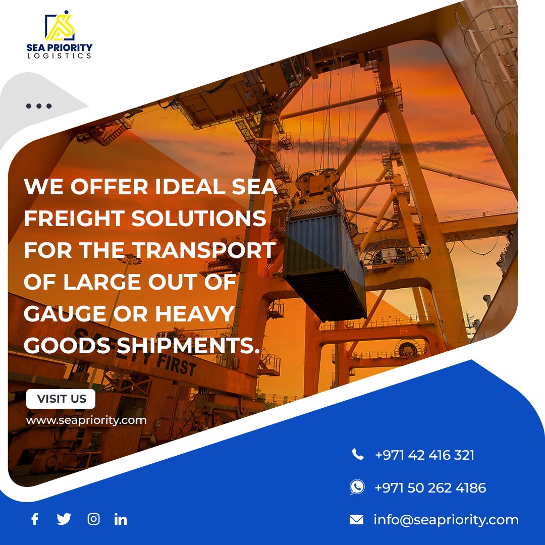 Sea priority logistics (@SeaPriority) / Posts / X