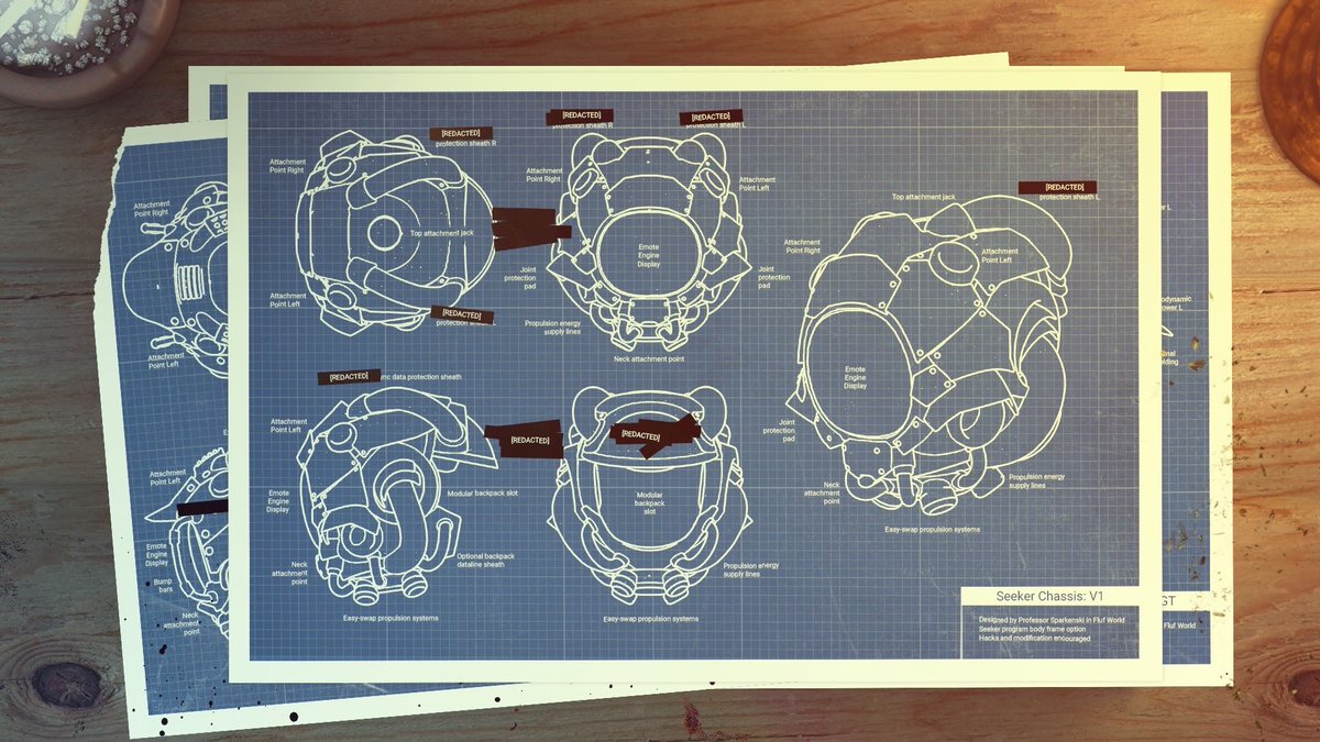 1/4 Ok more <a href="/seekers_xyz/">Seekers</a> alpha… there is more than one type of seeker. Different seekers have different talents. blueprints for the Seeker chassis...below 
V1 - The original Seeker. A true all-rounder, the reliable robot.