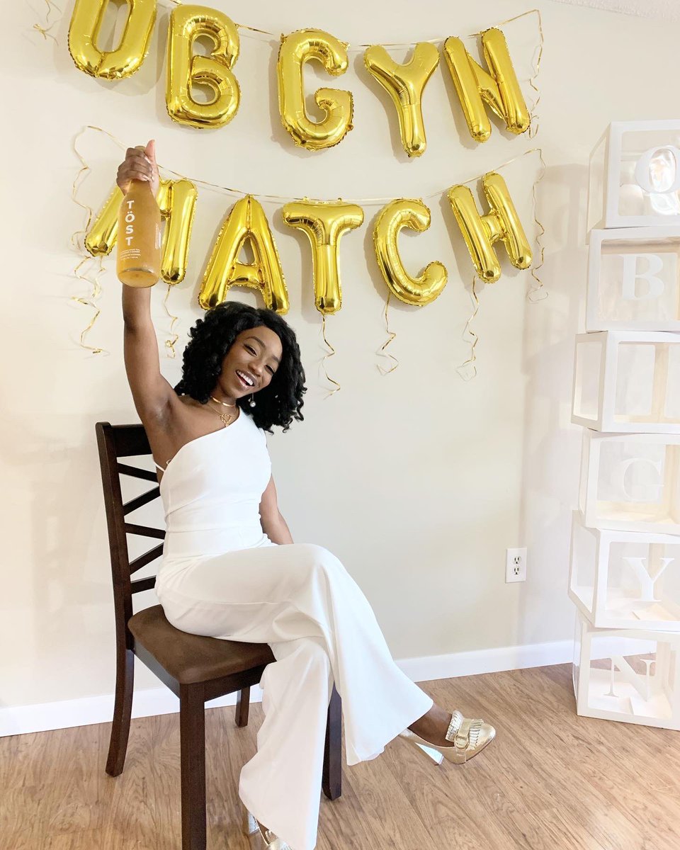 AdeolaFAdeyeye's tweet photo. I’m so excited to share that I’ll be going to @StonyBrookMed for my ObGyn residency! Still feels like I’m dreaming! Dr. Adeyeye at your cervix! #Match2022 #MatchDay2022 #ObGynMatch #ObGynMatch2022 https://t.co/Ks1OUYfPk6