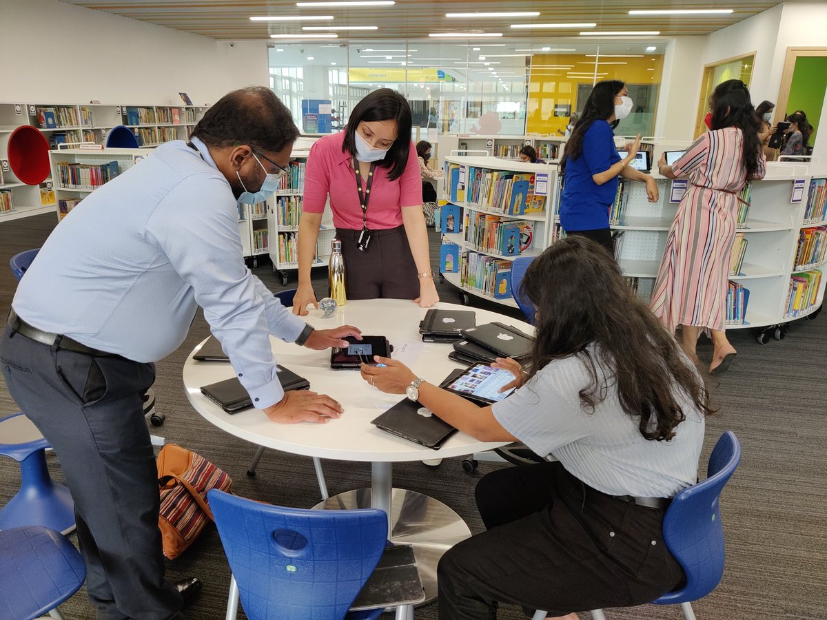 Alia70148652's tweet image. Post Spring break PD session 💫#OISLearningHub #PLday  #OISMarch21 #IBPYP  #IBchat #PYPchat  #Inquiry.