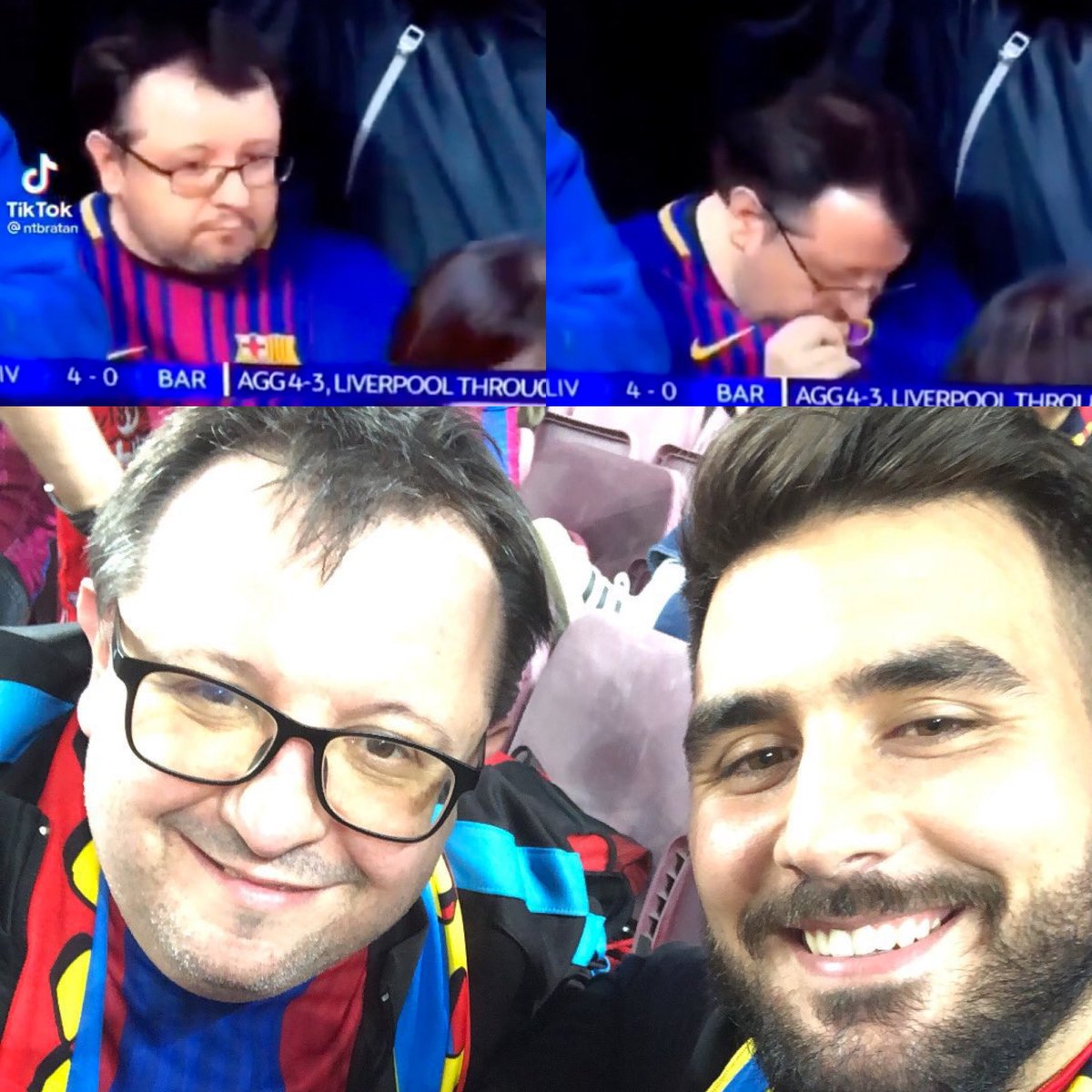 JorelTonleu's tweet photo. Le mec le mérite tellement. C'est ça être supporter du Barça https://t.co/E5T5caH41U
