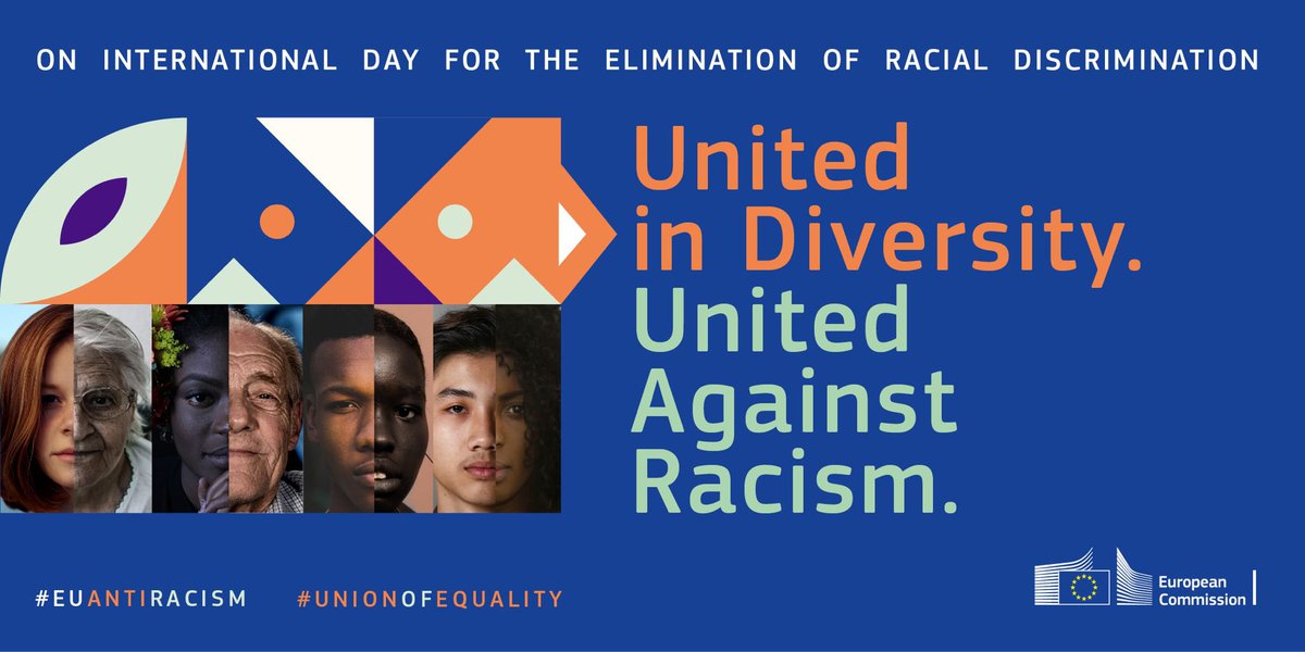 United in diversity. United against racism. #EUantiracism #UnionOfEquality