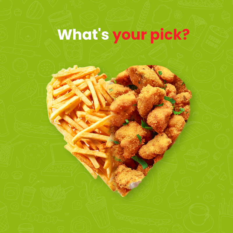 bigbasket_com's tweet photo. Are you team Fries or Nuggets?
Tell us in the comments below and order your pick, today!
#bigbasket #ReadyToMake #Fries #Nuggets #ChickenNuggets #ComfortFood #TastyFood #Delicious #Munchies https://t.co/6GhgQ3Z6u7