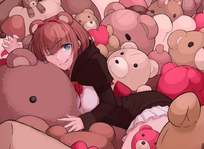 🐻🍒 #ちぇり絵 