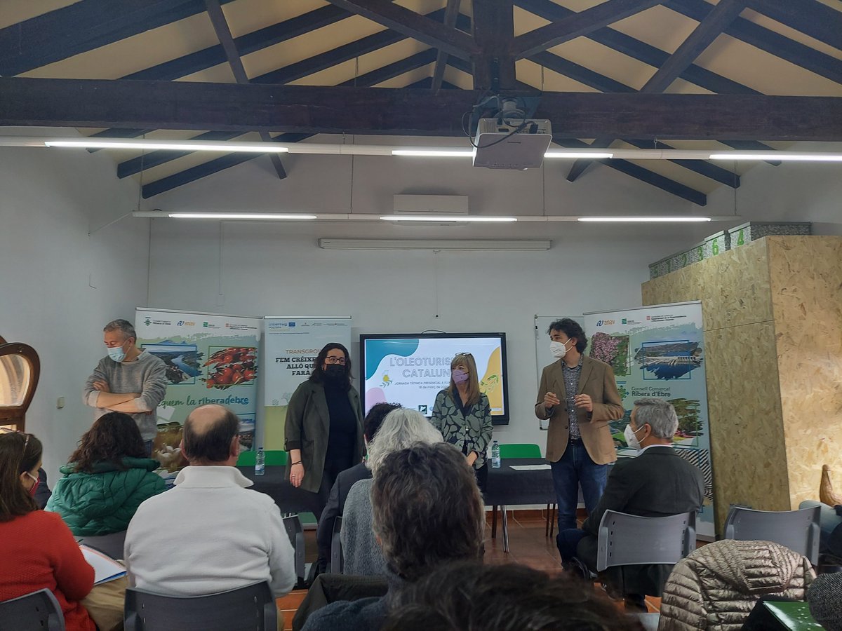 PTransgrowth's tweet photo. Divendres passat vam realitzar la jornada d'oleoturisme a la Reserva Natural de Sebes, amb més de 50 assistents. Tot un èxit.
#ctppoctefa #agriculturacat #poctefa https://t.co/eXCLQaiGXQ