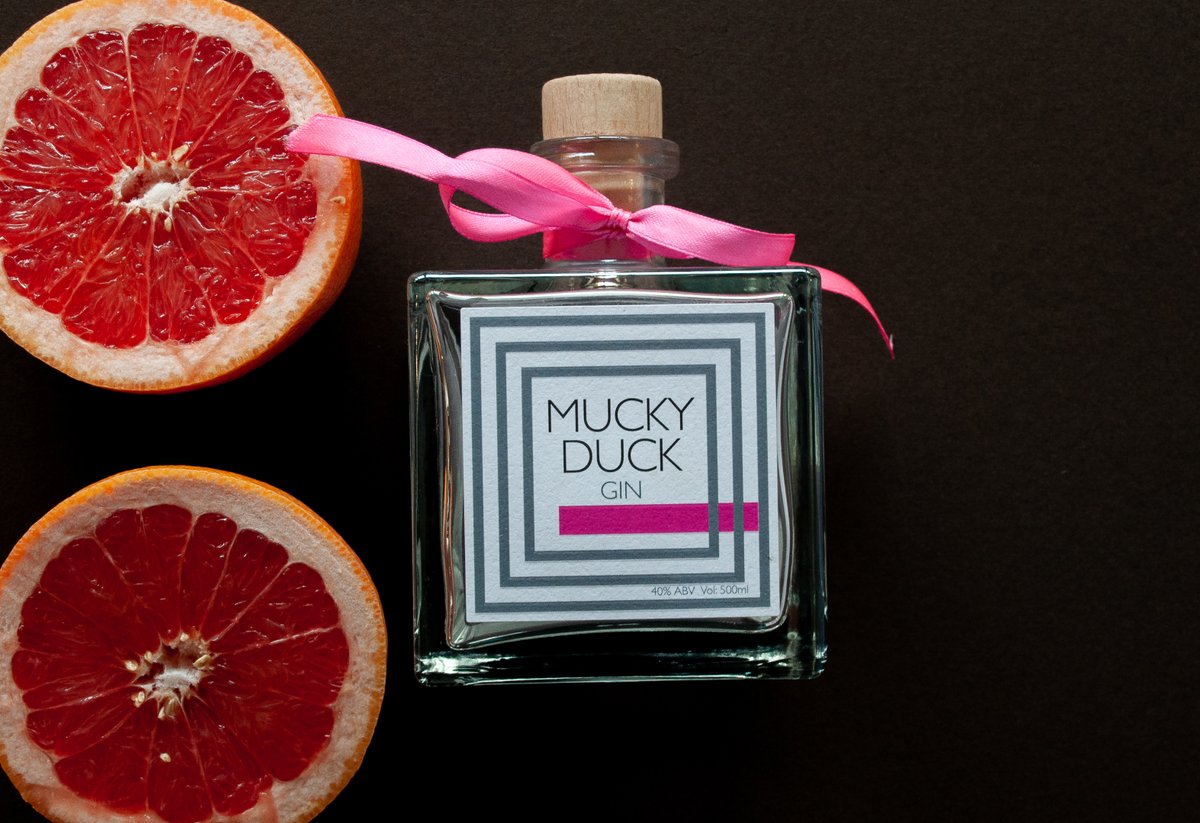 After much anticipation , this week FINALLY our bottled Mucky Duck gin is arriving! #muckyduckgin #thedabblingduckpub #norfolkgin #localgin  #pink #norfolkspirits #thedabblingduckgin #gin #ourgin #ginandgrapefruit