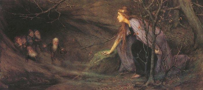 Ericka1848's tweet photo. ➡️ Il était une fois, 1908, par Henry Meynell Rheam. https://t.co/cSezJ7igdC