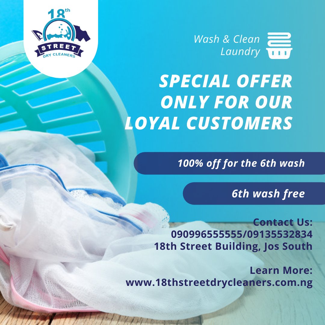 18thStreetDC's tweet photo. Special Offer
Get 100% off on your 6th Clothe with @18thStreetDC and Dry Cleaning Services.

#18thStreetDryCleaners #18thStreetDiscountWash https://t.co/EVQY2uKJ1J