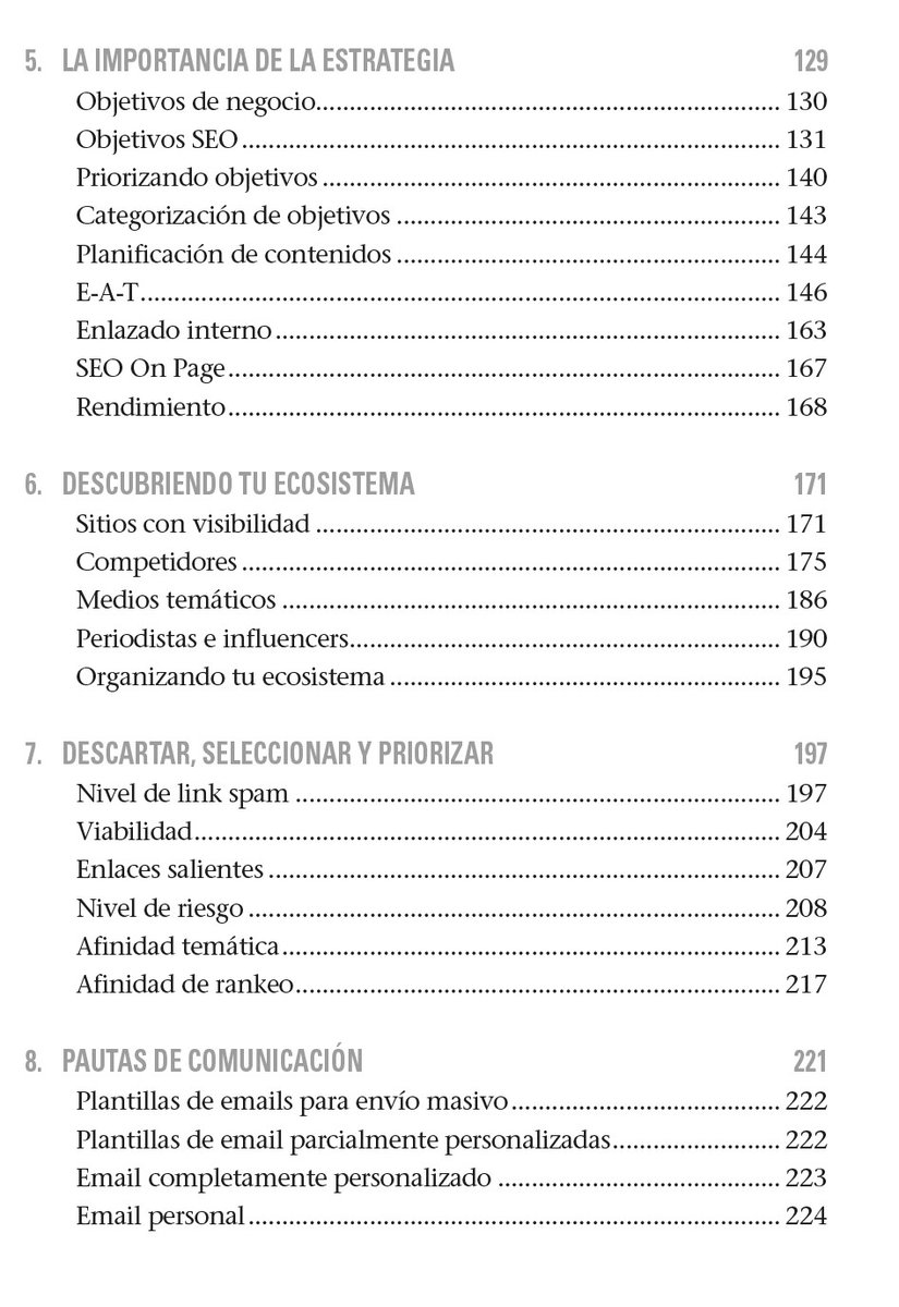 sicodeandres's tweet photo. Tal y como me habéis pedido, os paso el índice de contenido de mi nuevo libro "Posicionamiento y reputación en Google a través de link building ético". https://t.co/FfpE7BN1US El prólogo es de @aleyda. Ha quedado espectacular. Se agradece difusión https://t.co/ceGq9cuxgE