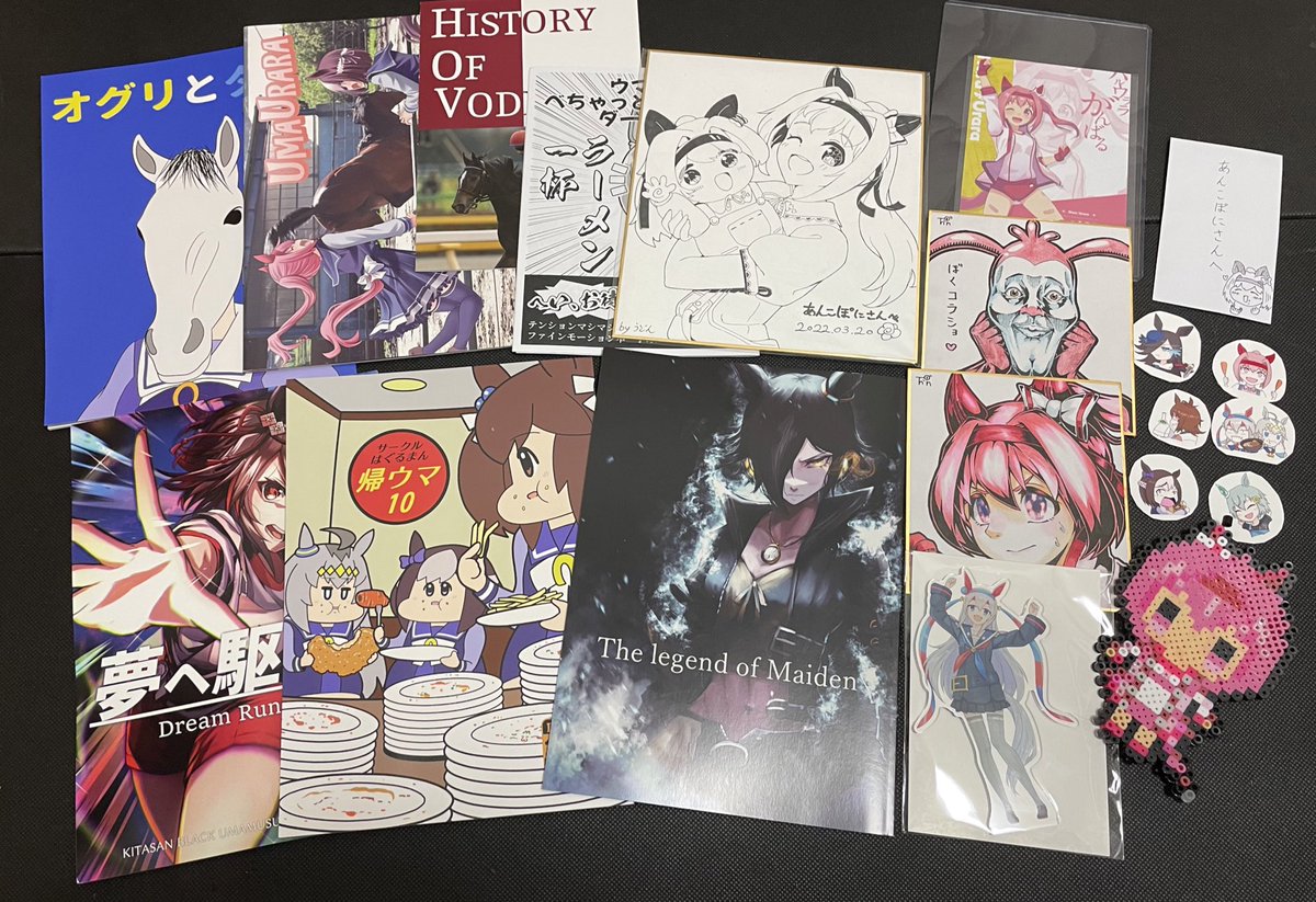 プリステ23R戦利品、寄贈や交換までさせて頂きました。ほんと幸せな時間をありがとうございました!これからゆっくりと拝見していきます..! #プリステ23R 