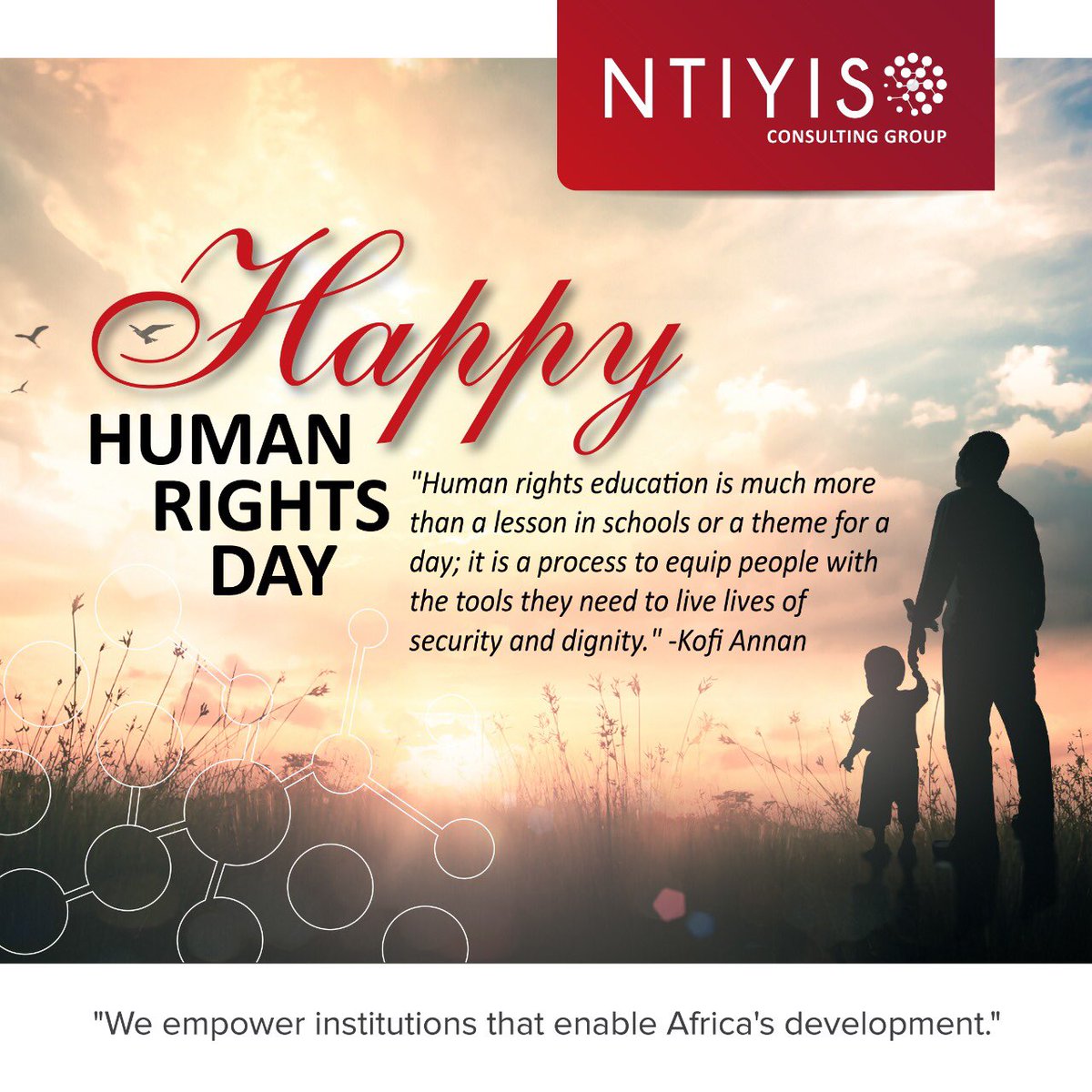 Happy Human Rights Day.

Visit: ntiyisoconsulting.co.za 

#HumanRightsDay
#NtiyisoConsultingGroup
