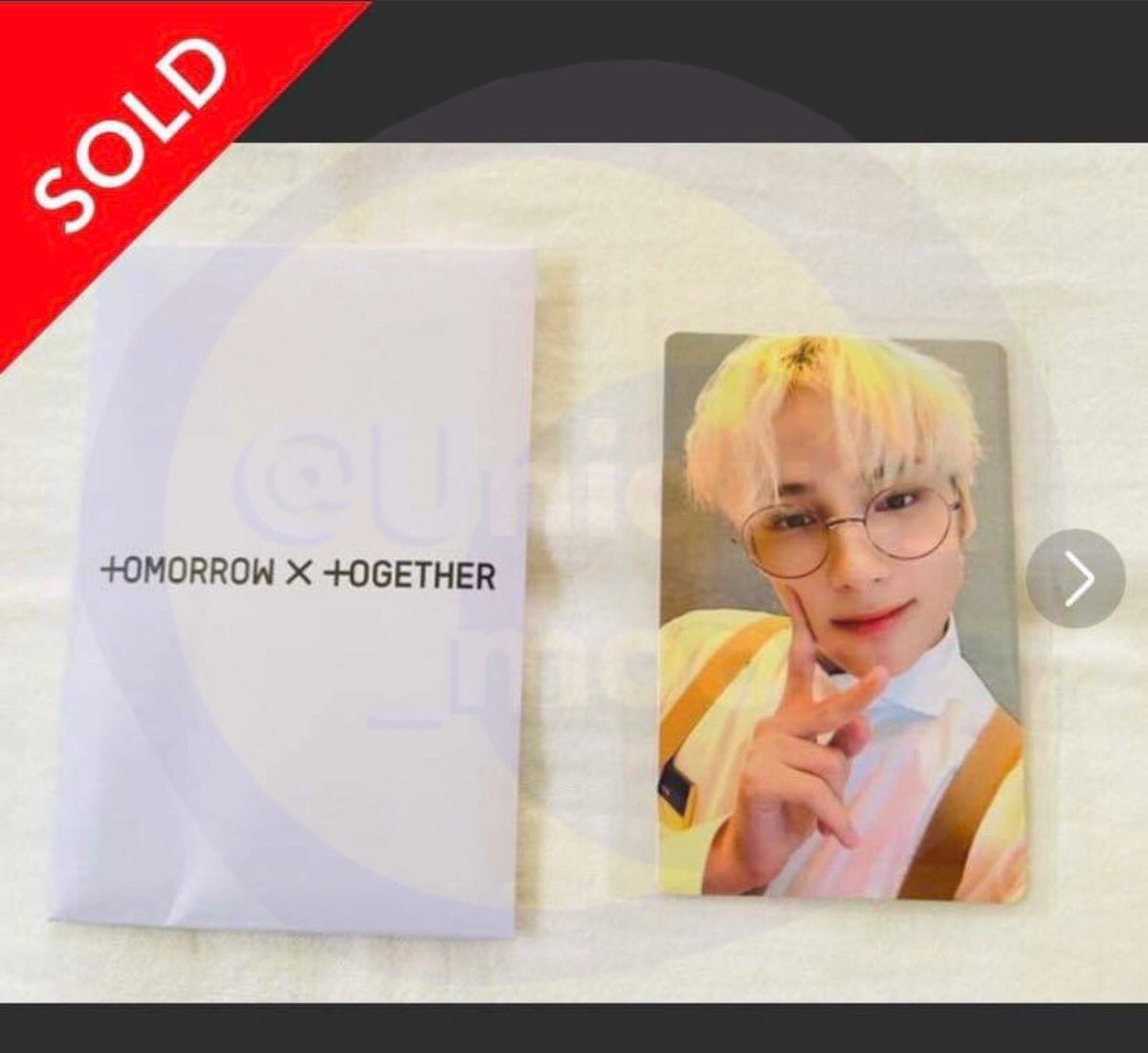 Junnie__moon's tweet photo. WTS TXT HUENINGKAI JAPAN FC
‼️Seucred from mercari 🇯🇵‼️

RM53 for first payment

☀️EMS needed (RM1-2)

ETA: Mid/Late April
#pasarTXT @pasar_txt pls help retweet tysm💓💓💓 https://t.co/CLzimo2q46