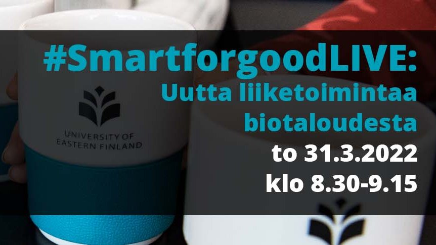 UEFsmartforgood's tweet photo. Miten tulevaisuusajattelu ja ennakointimenetelmät voivat auttaa pk-yritystä uusien innovaatioiden lähteille? - #SmartforgoodLIVE -virtuaalisilla aamukahveilla keskustellaan 31.3. klo 8.30-9.15 uusista liiketoimintamahdollisuuksista biotaloudessa.

☕: https://t.co/duWCymhK8r https://t.co/QDlrLTeOur