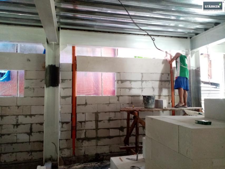 starken_ph's tweet photo. Siargao hostel project’s construction process with the one and only STÄRKEN AAC walling system! Workers are fully trained and certified by STÄRKEN. We make sure to provide quality service from start to finish.

#siargao #philippines #construction #aacblocks https://t.co/XVwWTs5Nxd