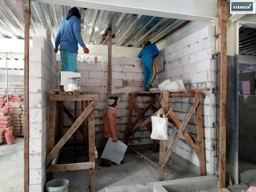 starken_ph's tweet photo. Siargao hostel project’s construction process with the one and only STÄRKEN AAC walling system! Workers are fully trained and certified by STÄRKEN. We make sure to provide quality service from start to finish.

#siargao #philippines #construction #aacblocks https://t.co/XVwWTs5Nxd