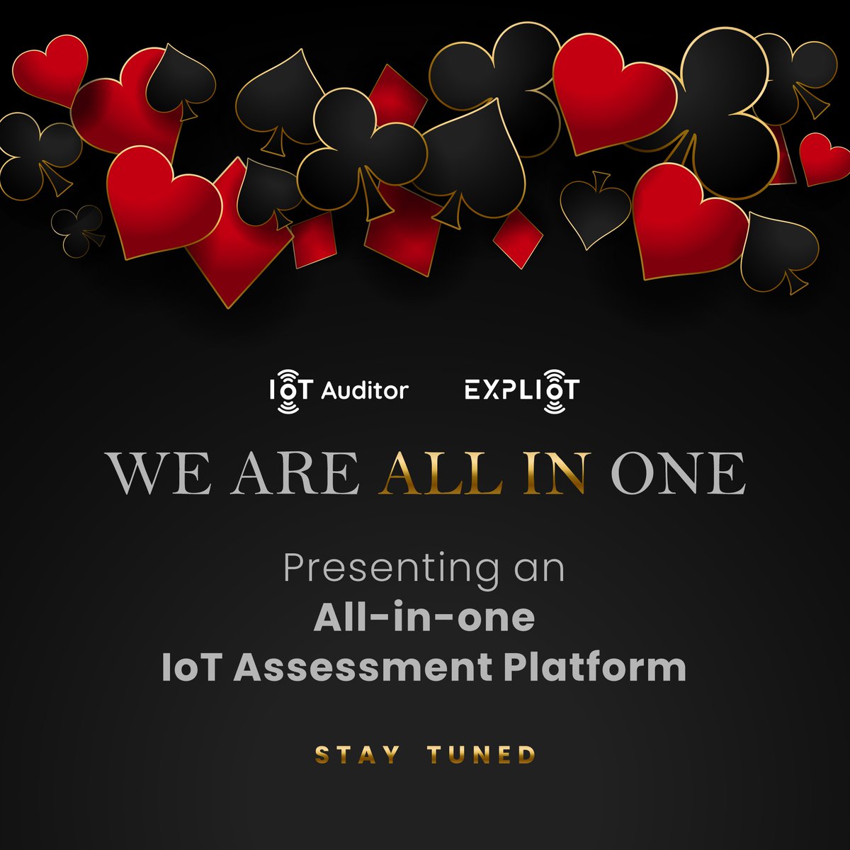 We are ALL IN! Bringing the complete IoT Security Assessment in ONE Platform!!!

To know more, click on expliot.io 😎

#IoTsecurity #infosec #makeIoTsecure #cybersecurity