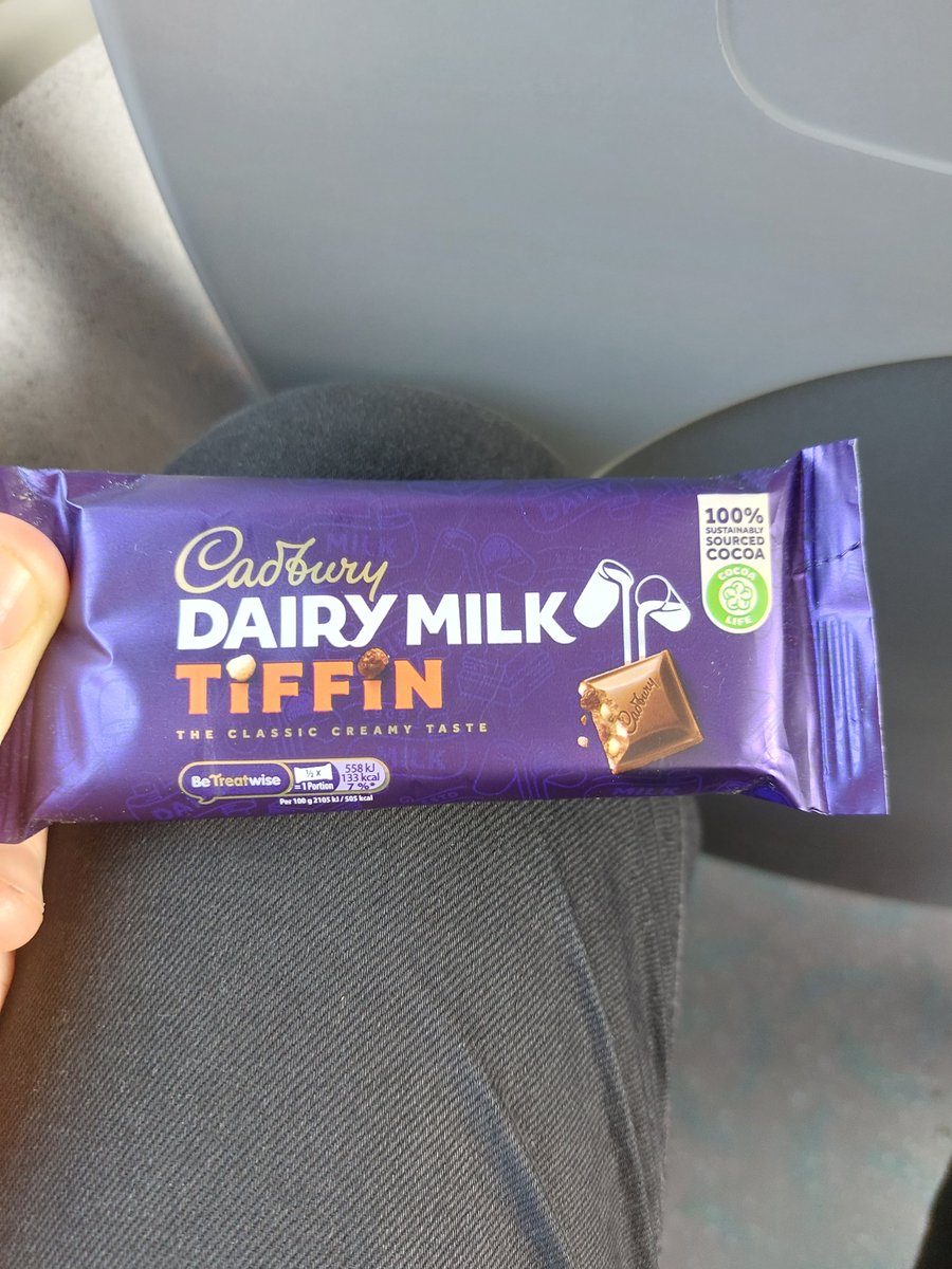 Sometimes you just want a Tiffin

<a href="/CadburyIreland/">Cadbury Ireland</a> <a href="/IrishRail/">Iarnród Éireann</a> <a href="/DairyMilkIn/">Cadbury Dairy Milk</a> 

#choholate
