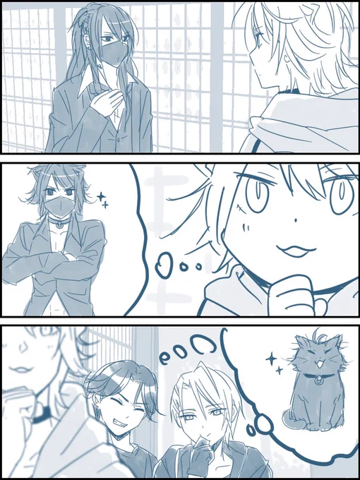 謎時空 黒こりゅくん と化け猫🐈‍⬛ライダーちゃん 