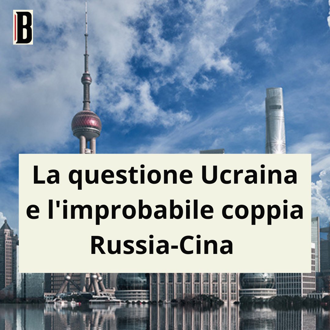 BollettinoIl's tweet photo. L’improbabile coppia #Russia-#Cina è così il risultato della cecità strategica dell’Occidente. Samuel Richer, fondatore di Octobot consulting, ci orienta nel comprendere l'ambiguità della posizione cinese.– https://t.co/9CGnboMWtM

#Ucraina, #Cina, #Russia, #Swift, #Nato https://t.co/m4KOwoRYzo