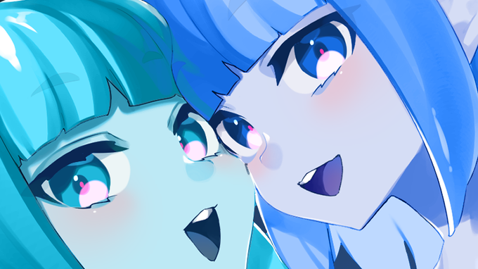 支援サイトの仕込みをしてきました!このあと22時に投稿されます、よろしくね♡
今月のお礼イラストはスライムちゃんズ 