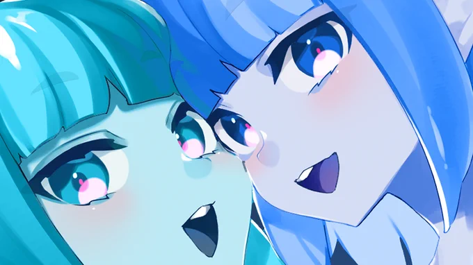 支援サイトの仕込みをしてきました!このあと22時に投稿されます、よろしくね♡
今月のお礼イラストはスライムちゃんズ 