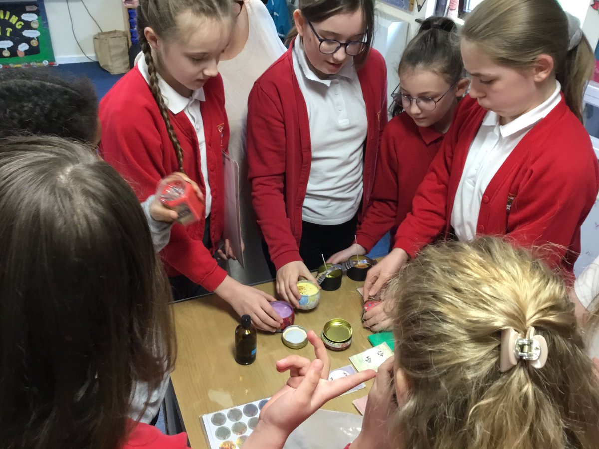 GSPriYear6L23's tweet photo. We really enjoyed our candle workshop this morning. We will now create instructions and then make our own candles just like Morwenna in the story. A big thank you to Mrs Phillips. @Eloisejwilliams #Thetidesinger. https://t.co/VnkjCn6fVI