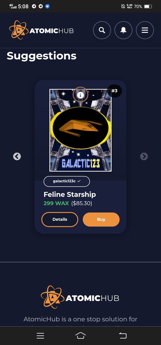 Arc_RBC's tweet photo. 299 Wax NFT 

Feline Starship 

👉Follow me &amp; @galactic123now 

👉Send screen short 

👉Tag 3 

Hit Rt 2k 

Random winner selected 72h 

#NFTGiveaway  #NFTs  #NFTGiveaway #nftcollectors #NFTdrop #NFT #NFTgiveways   #WAX #WAXP #P2EGame #OpenSeaNFT #NFTartist https://t.co/ln0eXss63X