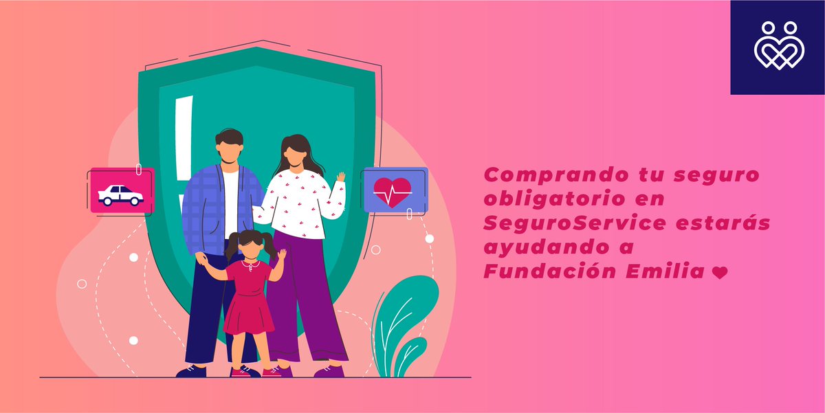 FundacionEmilia's tweet photo. ¡Este año convierte tu #SOAP en un aporte solidario para Fundación Emilia con @Seguroservice!
#SeguroService nuevamente nos acompaña entregándonos un aporte por cada seguro que compres. De esta forma estarás ayudándonos a seguir ayudando.
Link 📌 https://t.co/2AJXoin4sq https://t.co/4UIX1jdWiD