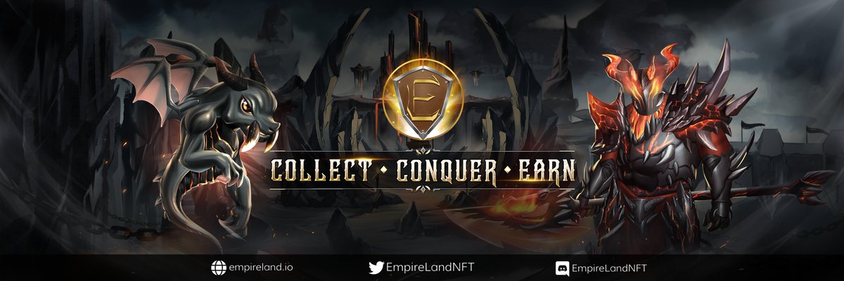 Empireland is a Strategy Guessing Game built on #Fantom network, added with RPG and MOBA elements
Conquer-to-earn via tokens &amp; collectible NFT

Explore achievements, game stories, tournaments

Dont' miss very early stage for now
→Empireland.io
→Discord.gg/EmpirelandNFT