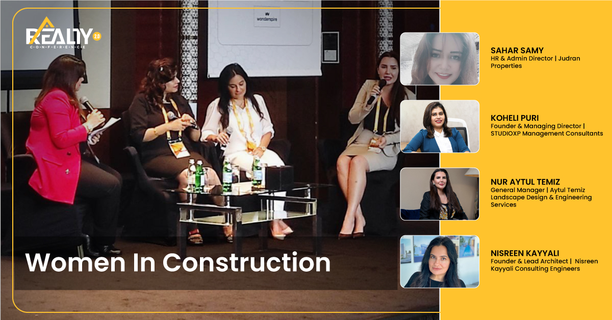 realty2conf's tweet photo. The panelists are discussing the importance of women in construction and their impact.
#RealEstate #Construction #Realty #Conference #Awards #Realty2Conf https://t.co/JFis0L7RS9
