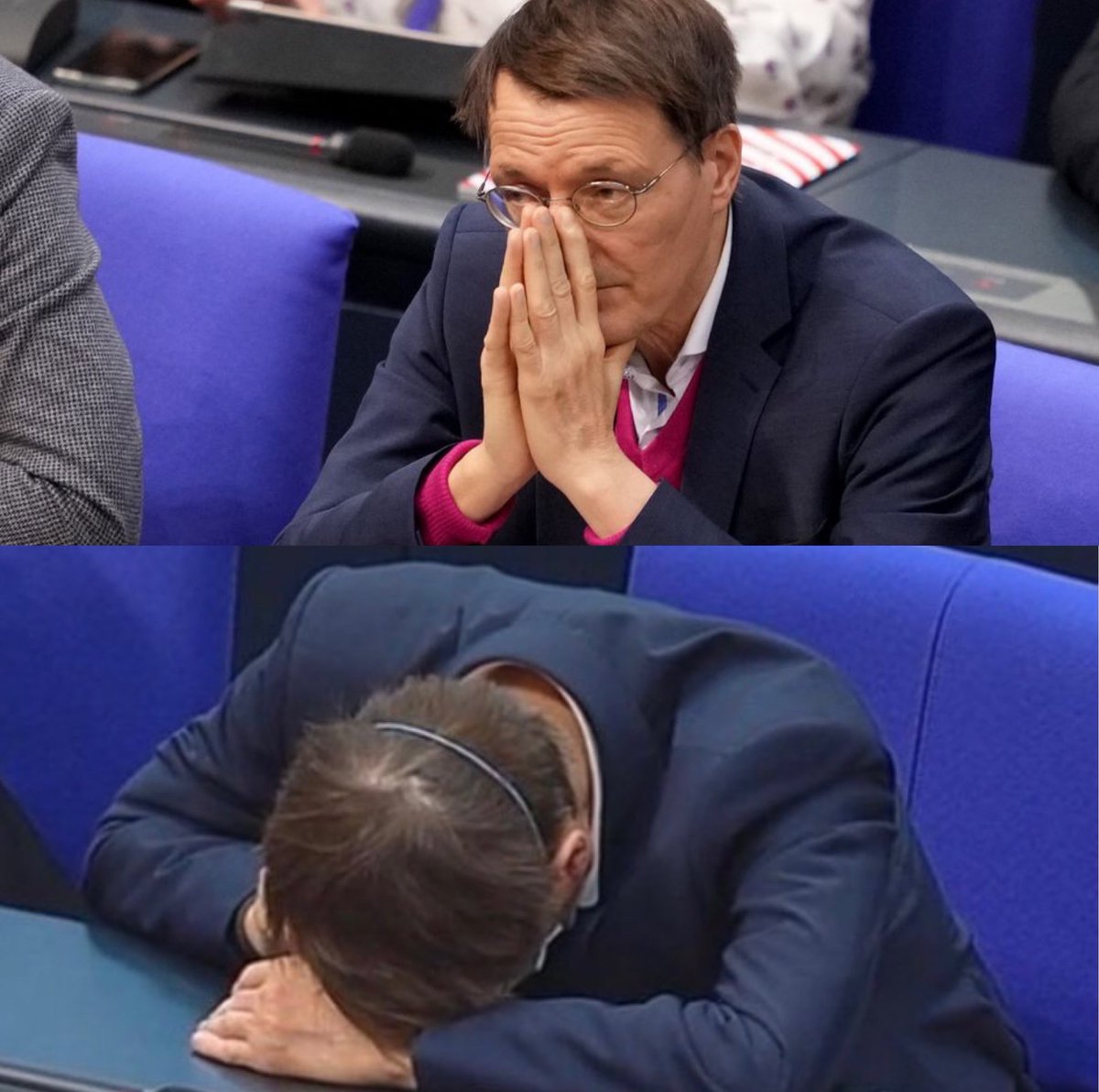koesterfabian's tweet photo. Wenn du hörst, dass eine Corona-Impfpflicht am Papiermangel scheitert https://t.co/GRIOLActUP